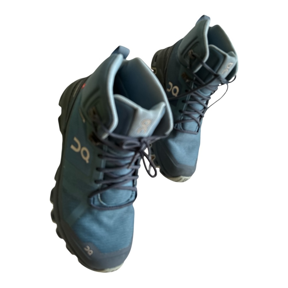 On Running Cloudrock Mid Waterproof Hiking Boots Women’s Size 8 - Picture 6 of 12